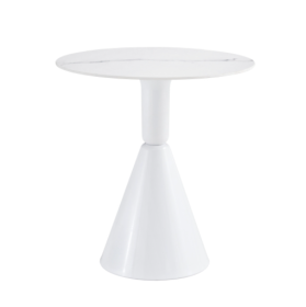 White Coffee Table, Simple Modern Negotiation Table, Balcony Dining Table