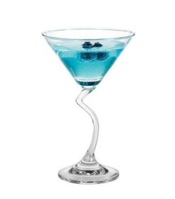 Crystal Cocktail Glass Martini Glass Triangle Glass-Bent Martinis