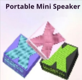 MINI Bluetooth Speaker, 200 Units In Each Of The 3 Colors.-Only Supports Self (Option: Mystic Blue)